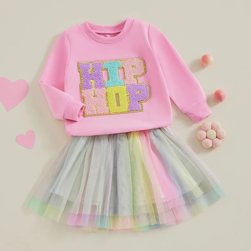 HIP HOP Girls 2-Piece Easter Outfit