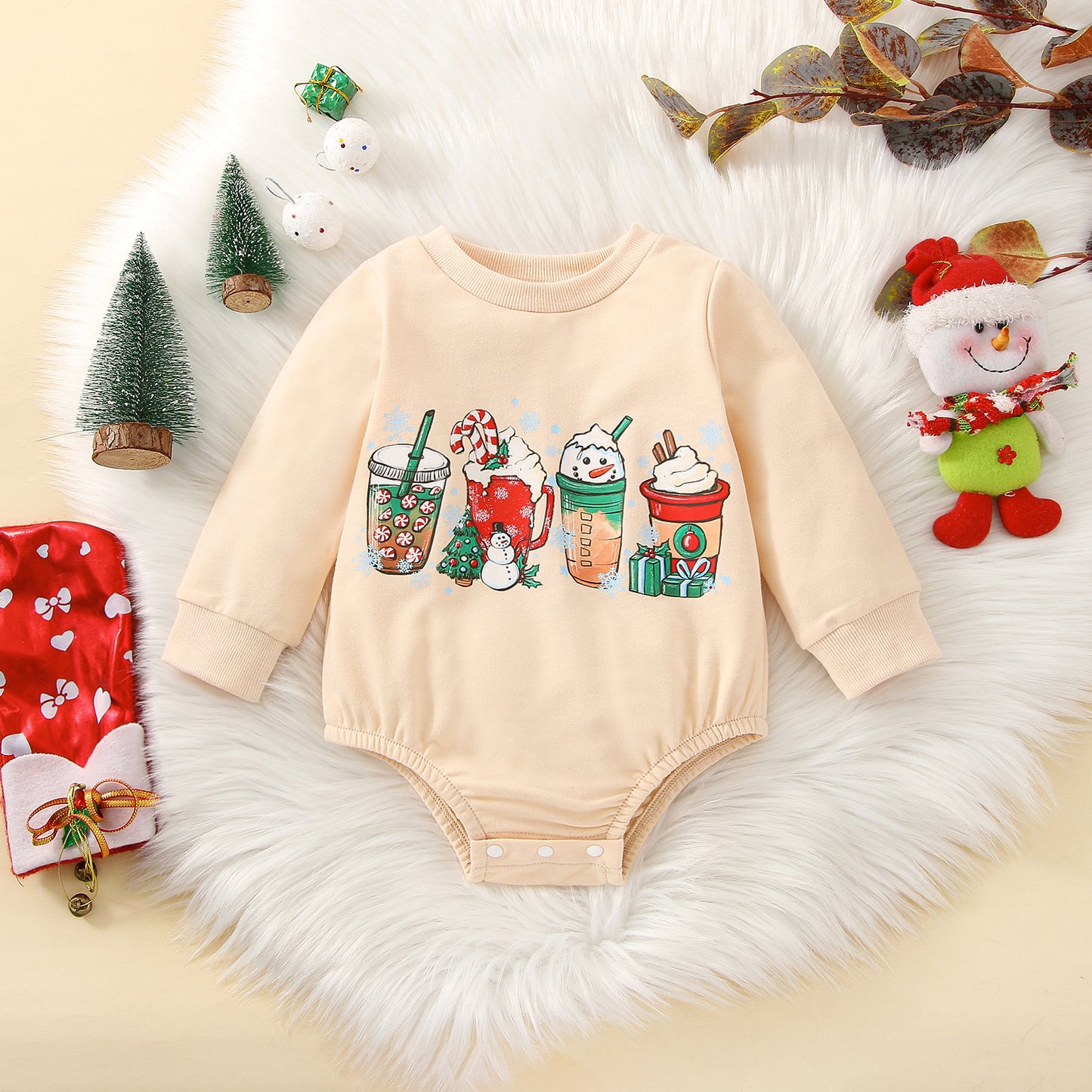 Tis' the Season | Starbies | Baby & Toddler Christmas Rompers