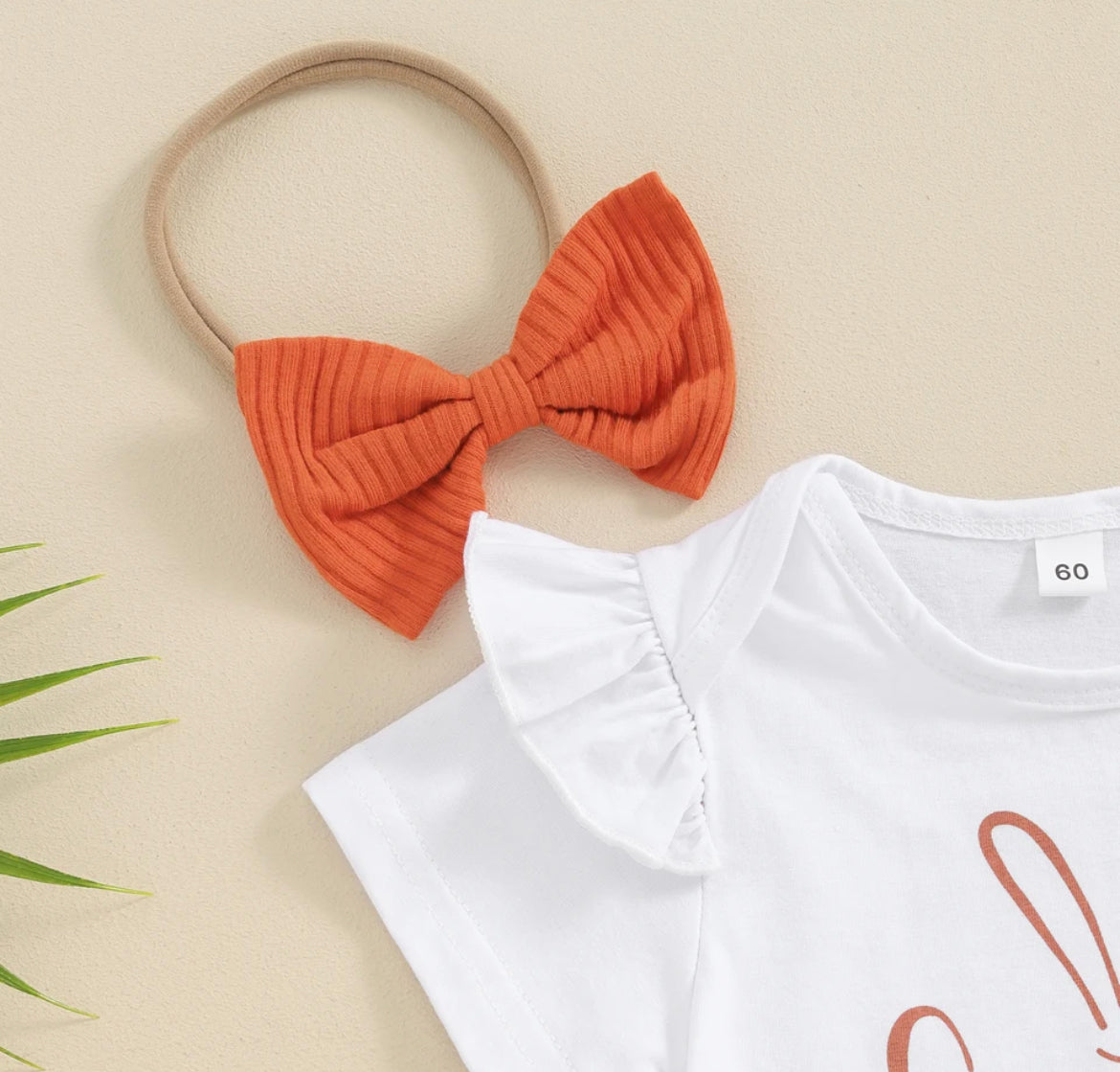 Cutest Bunny Girls Easter Outfit