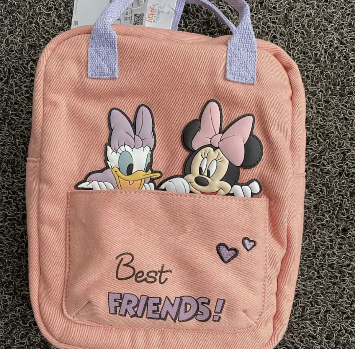 Best FRIENDS! Minnie Mouse & Daisy Duck Toddler Bag