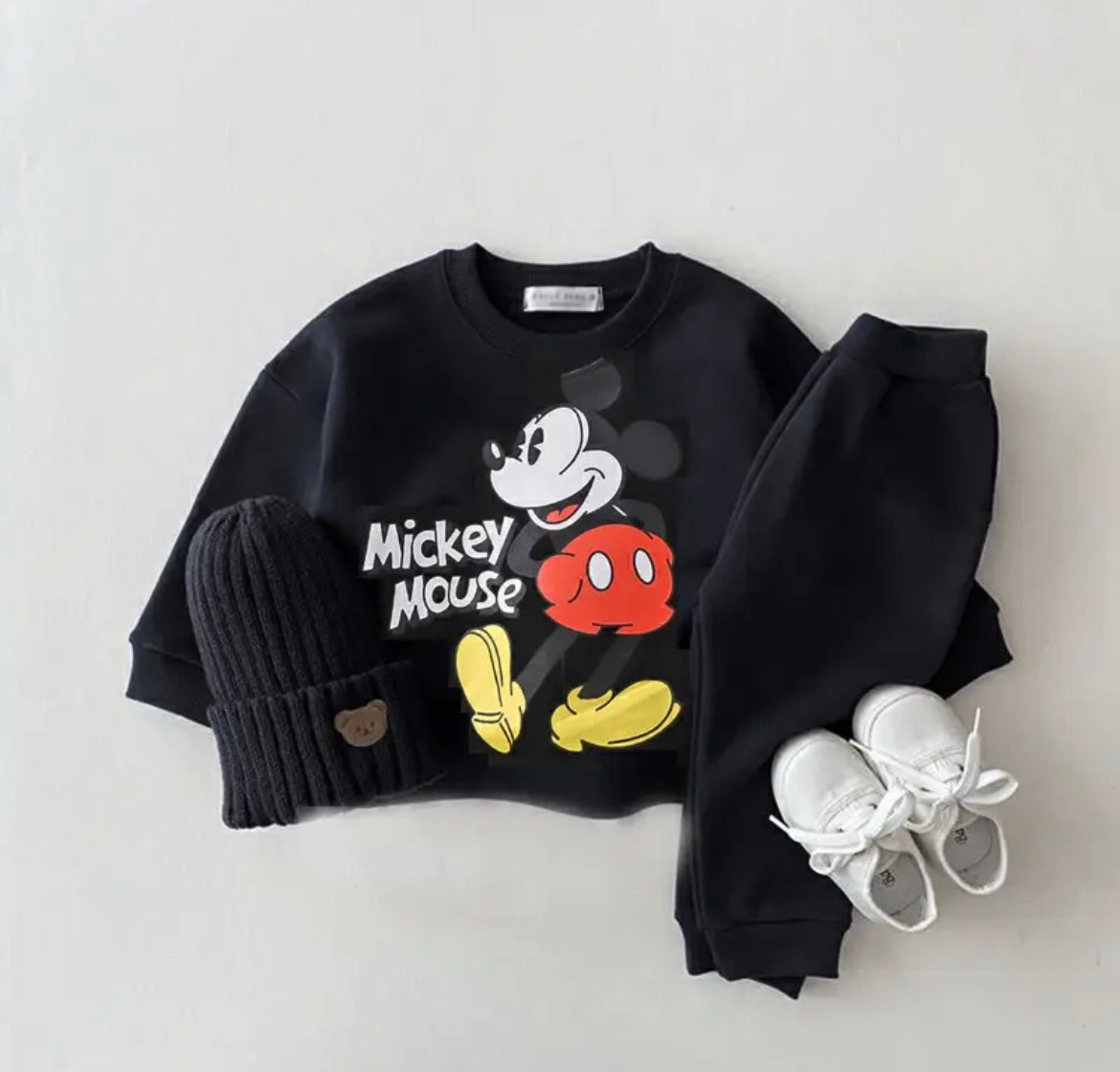 2-Piece Set | Disney Minnie & Mickey Mouse Outfit