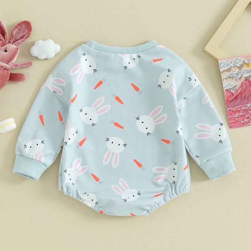 Bunny/Carrot Easter Onesie