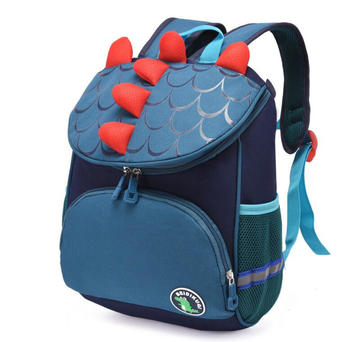 Personalized Embroidered Dinosaur Backpack