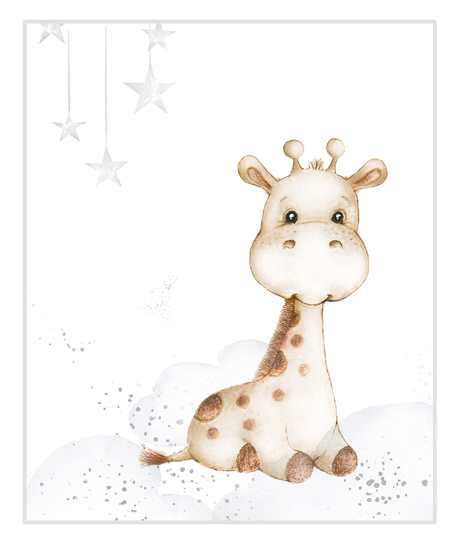 Set of 3 | Dream Big Little One UNFRAMED Canvas Prints Nursery Wall Art