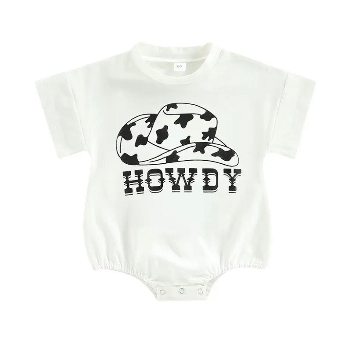 Howdy Cowboy Romper Onesie