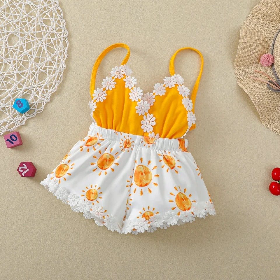 Sun & Daisies Printed Jumpsuit