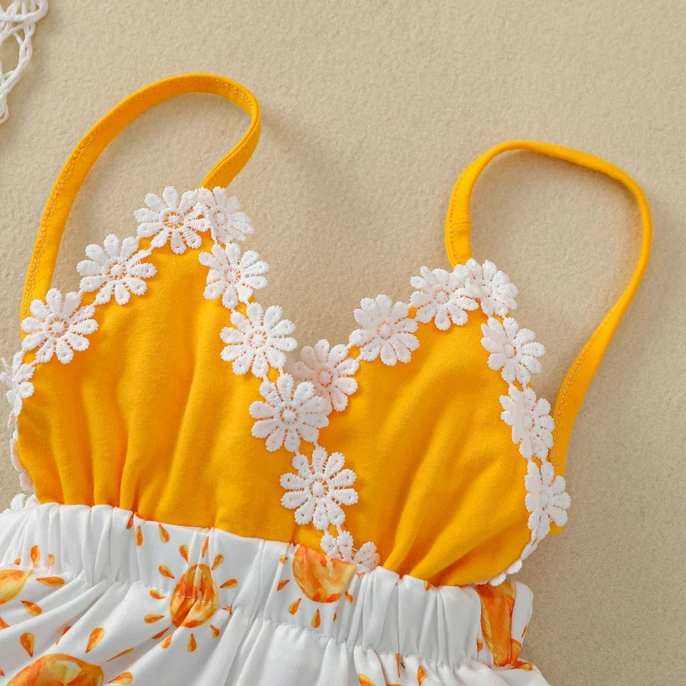 Sun & Daisies Printed Jumpsuit