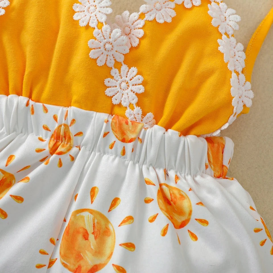 Sun & Daisies Printed Jumpsuit