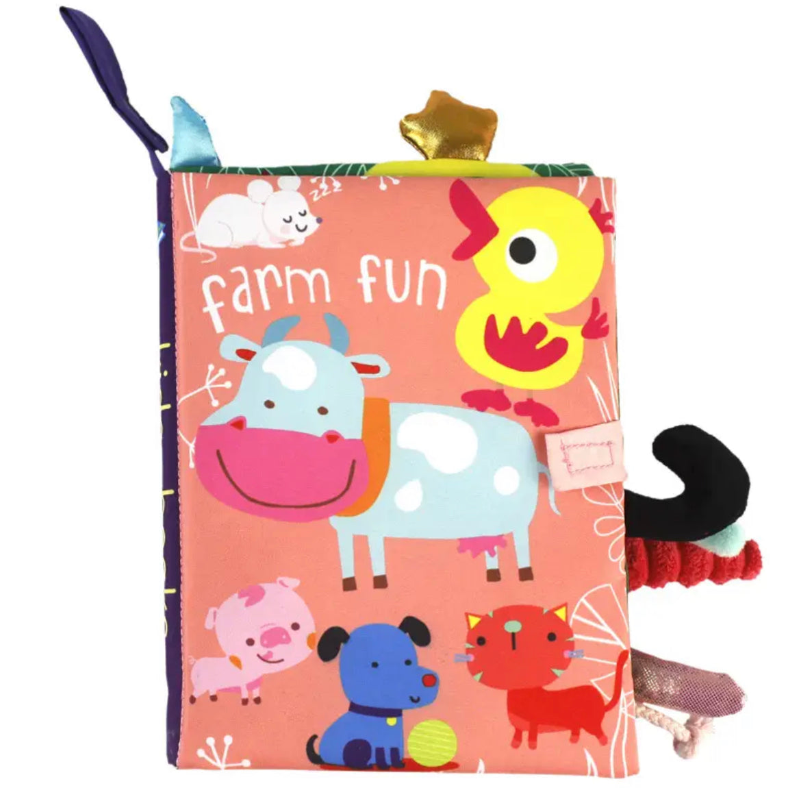 Animal Baby Cloth Books | Baby Early Learning Book
