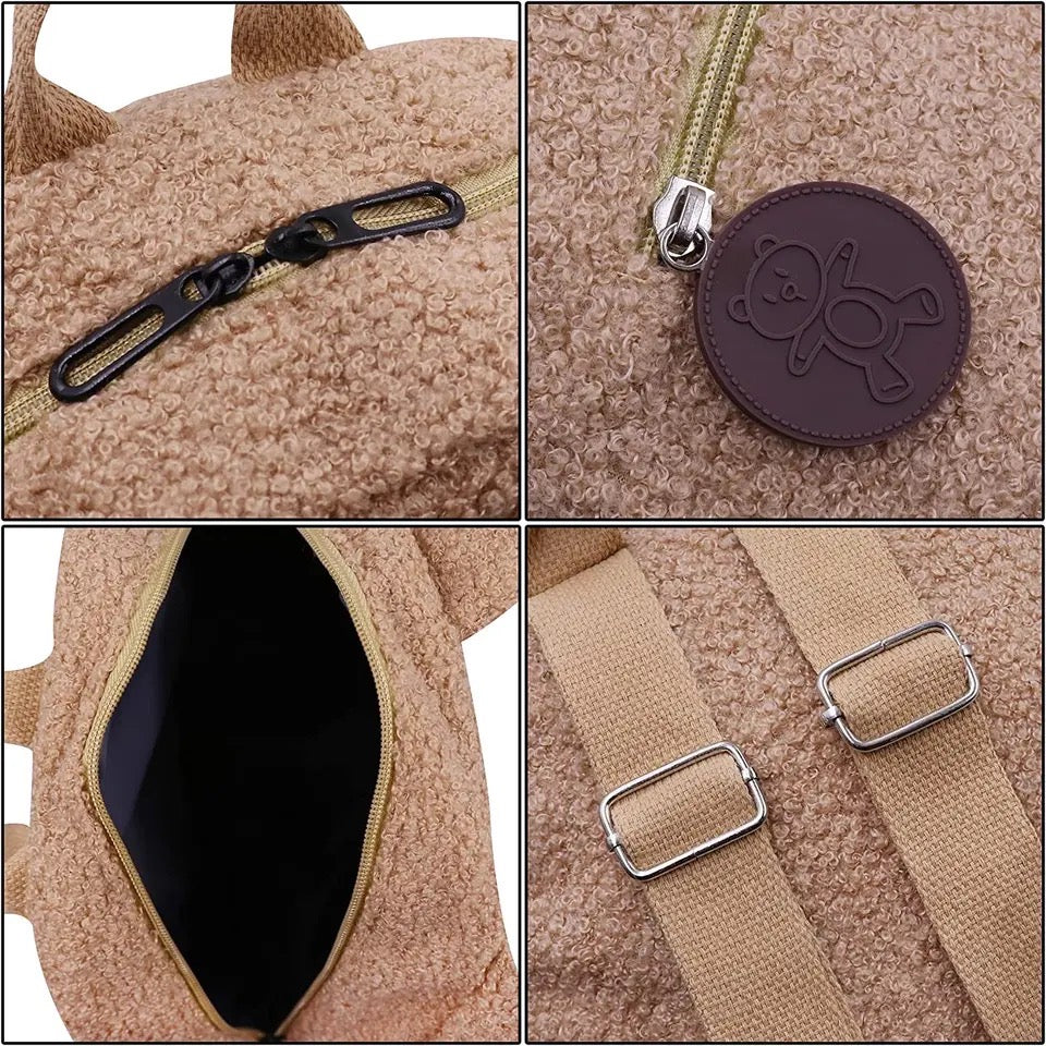 Personalized Embroidered Teddy Bear Backpack