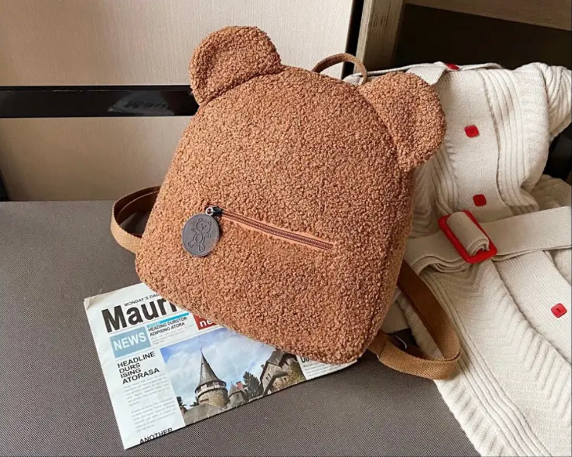 Personalized Embroidered Teddy Bear Backpack