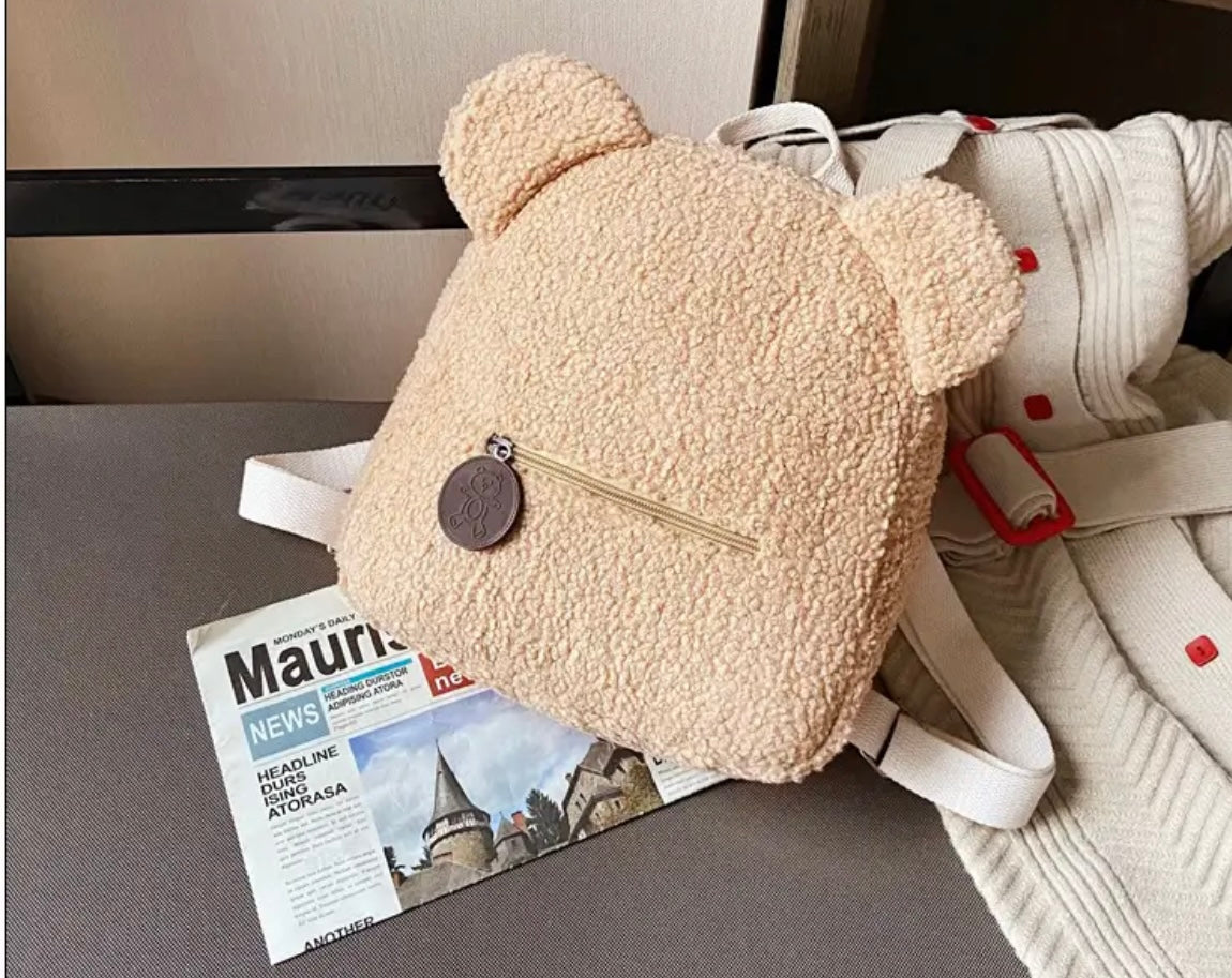 Personalized Embroidered Teddy Bear Backpack