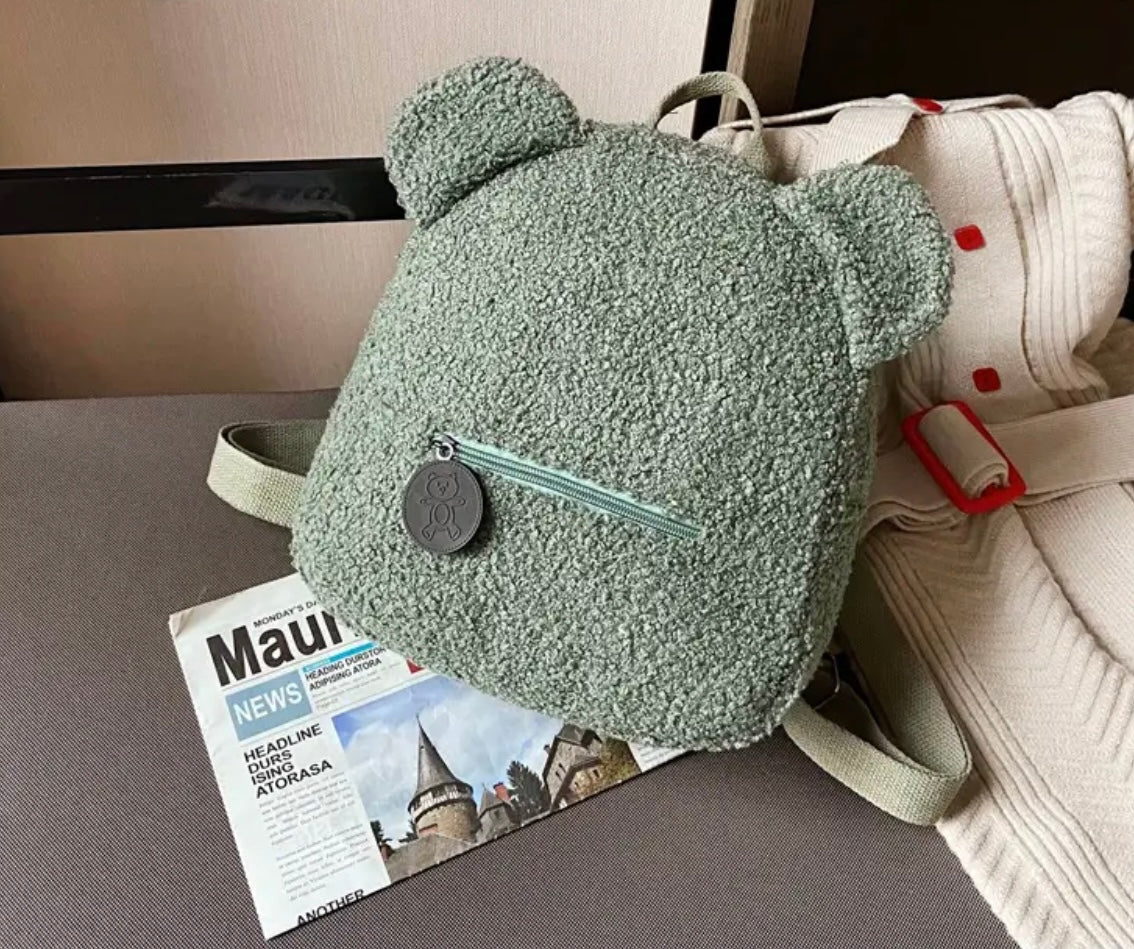Personalized Embroidered Teddy Bear Backpack