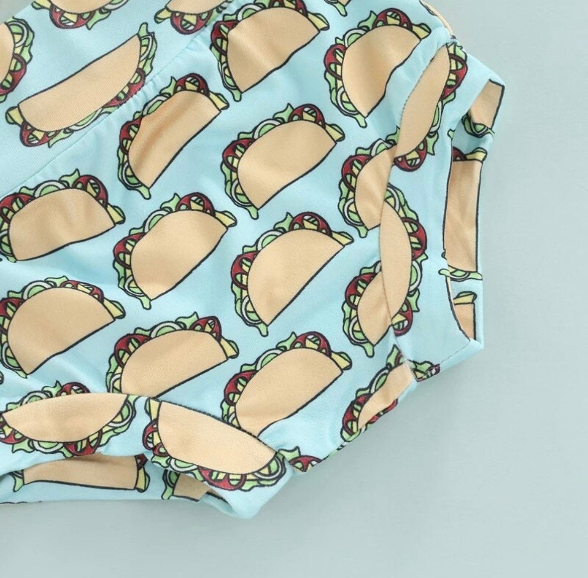 3 Piece Set | If You Don't Like Tacos I'm Nacho Type Baby Girl Outfit