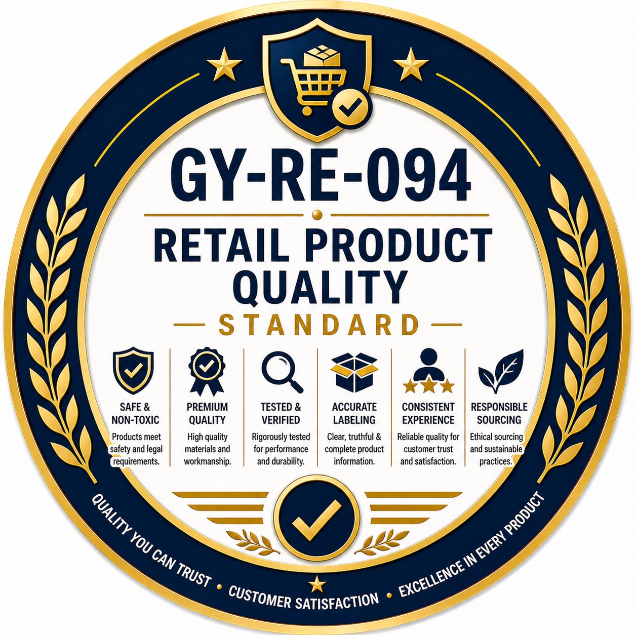 GY-RE-094 Retail Product Quality Standard