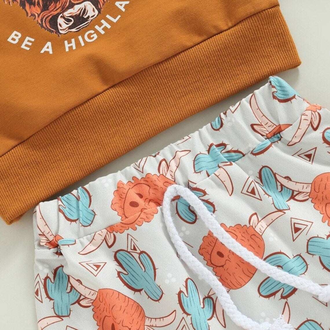 Cattle/Cowboy Toddler & Baby Boy Outfit