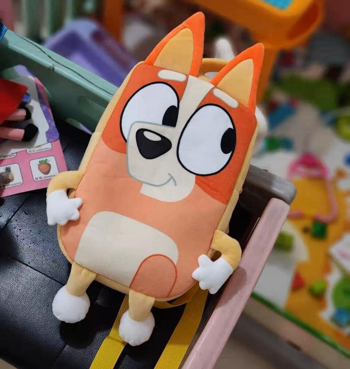 Personalized Embroiderd Bluey & Bingo Toddler Backpacks