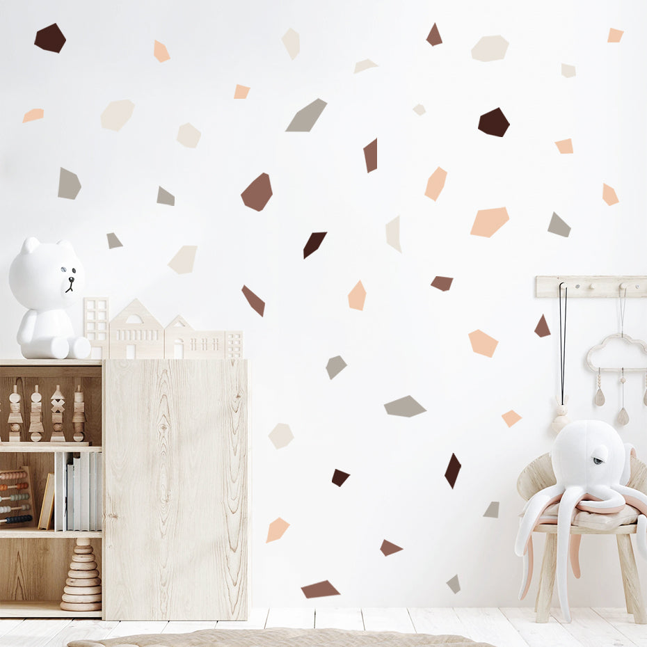 Terrazzo Wall Sticker Decals | Nursery Decor