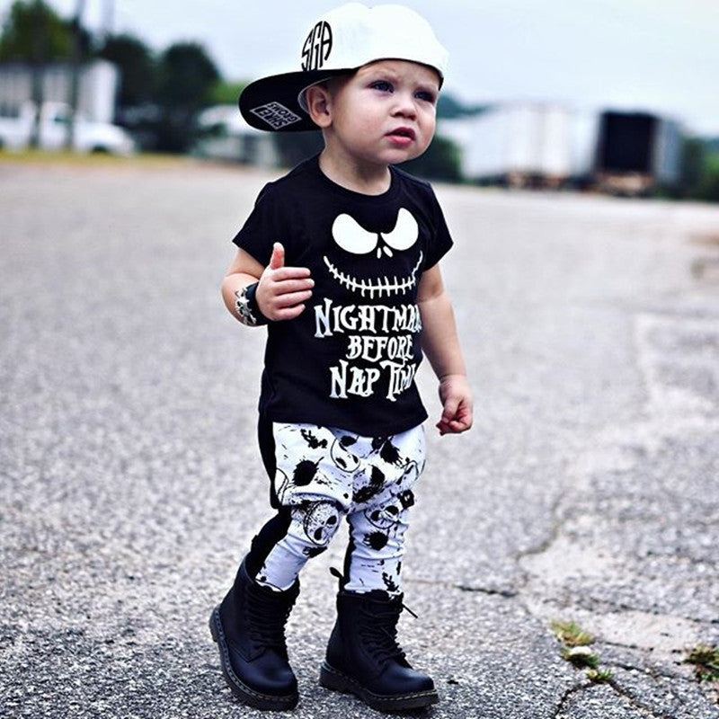 Nightmare Before Nap Time Baby Outfit