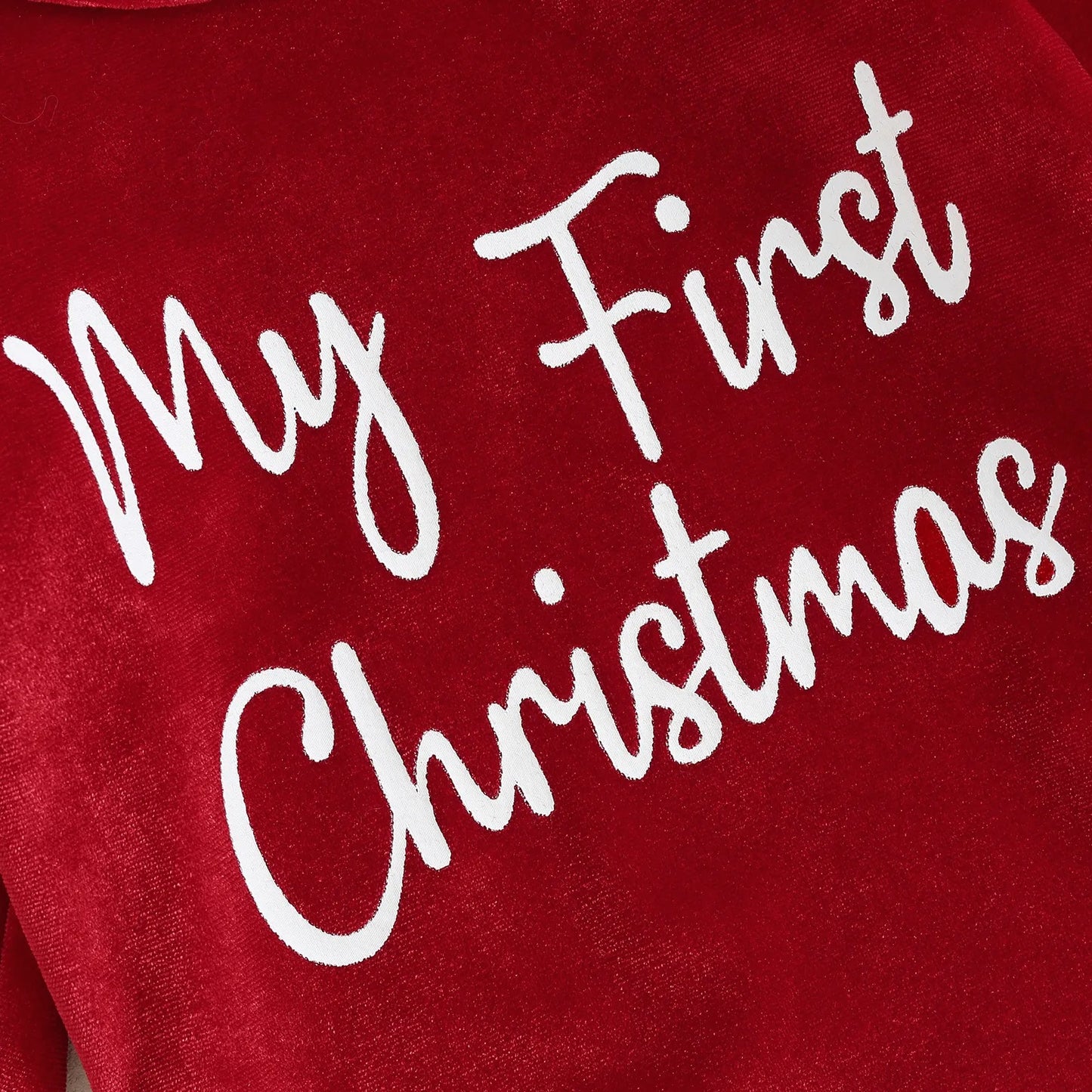 My First Christmas Baby Girl Outfit