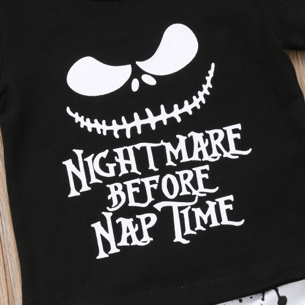 Nightmare Before Nap Time Baby Outfit