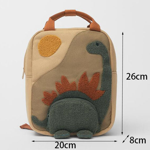 Personalized Embroidered Dinosaur Backpack