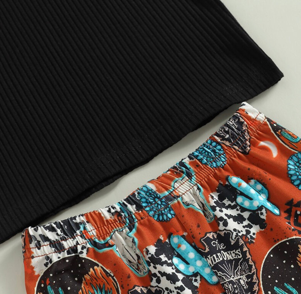 Cowgirl Matching Outfit | 2 Piece Set