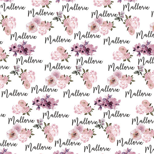 Personalized Printed Baby Blanket | Flannel Fleece Minky