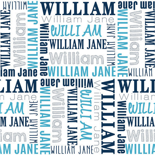 Personalized Printed Baby Blanket | Flannel Fleece Minky