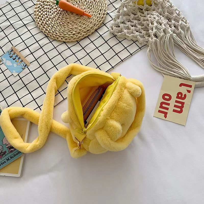 Pooh | Tiger | Stitch Plush Shoulder Bag