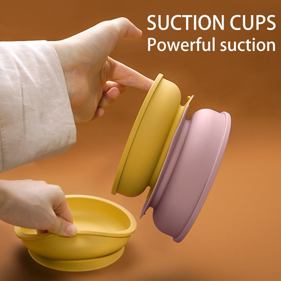 6-Piece Set | Printed Silicone Baby Dinnerware