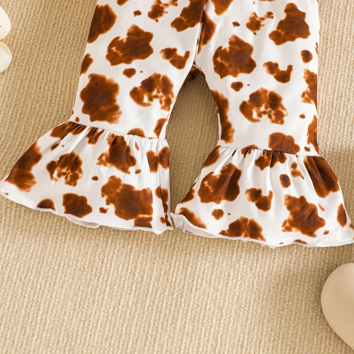 Cow Print & Floral Cattle Cowgirl Outfits