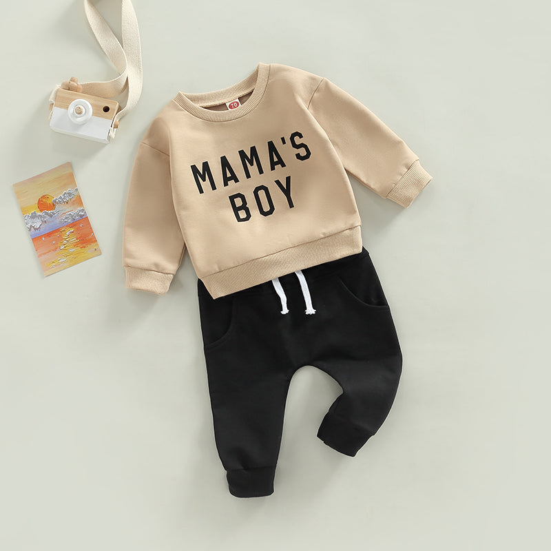 MAMA'S BOY Pullover | 2-Piece Set