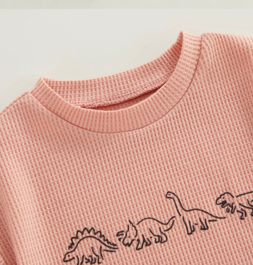Dinosaur Print Gender Neutral Onesies