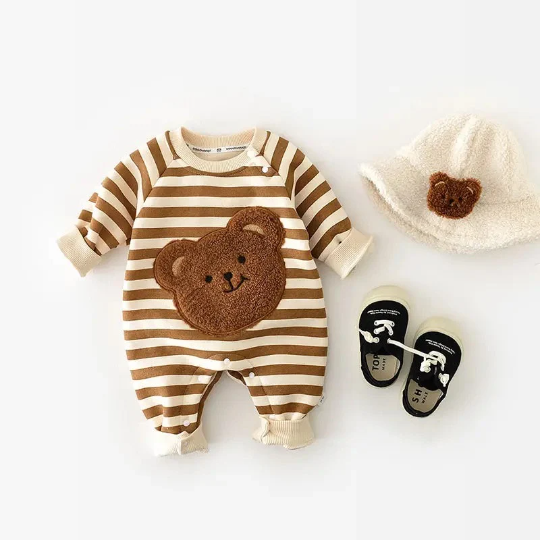2 Pcs | Teddy Bear Rompers