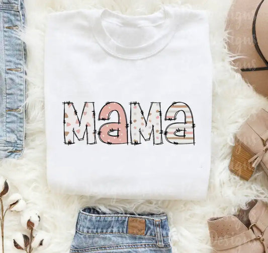 MAMA Patterned Women’s Shirt