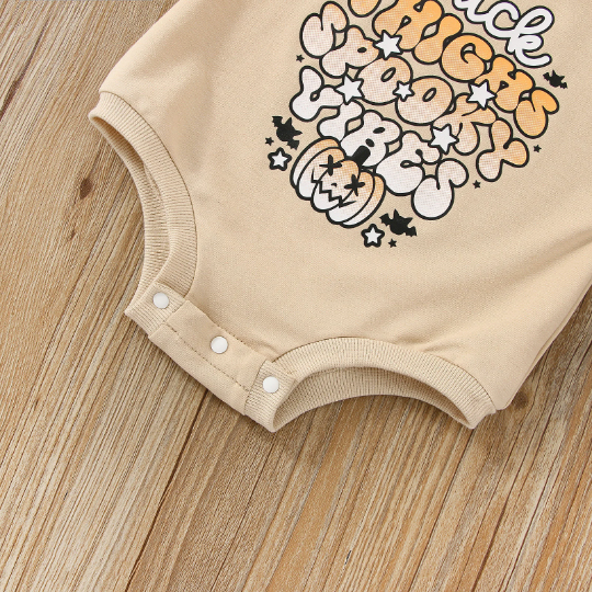 Thick Thighs Spooky Vibes Halloween Romper