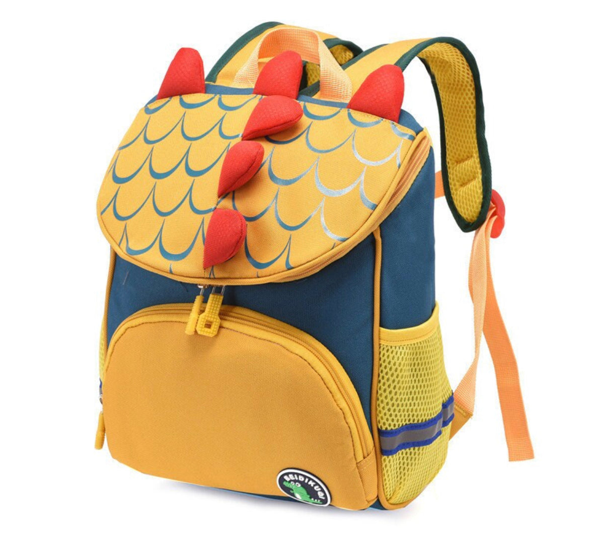 Personalized Embroidered Dinosaur Backpack
