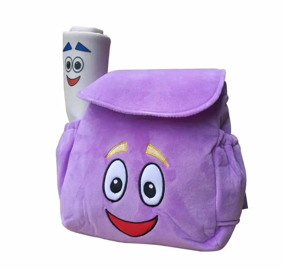 Dora the Explorer Plush Toddler Backpack (Rescue Pack & Map)