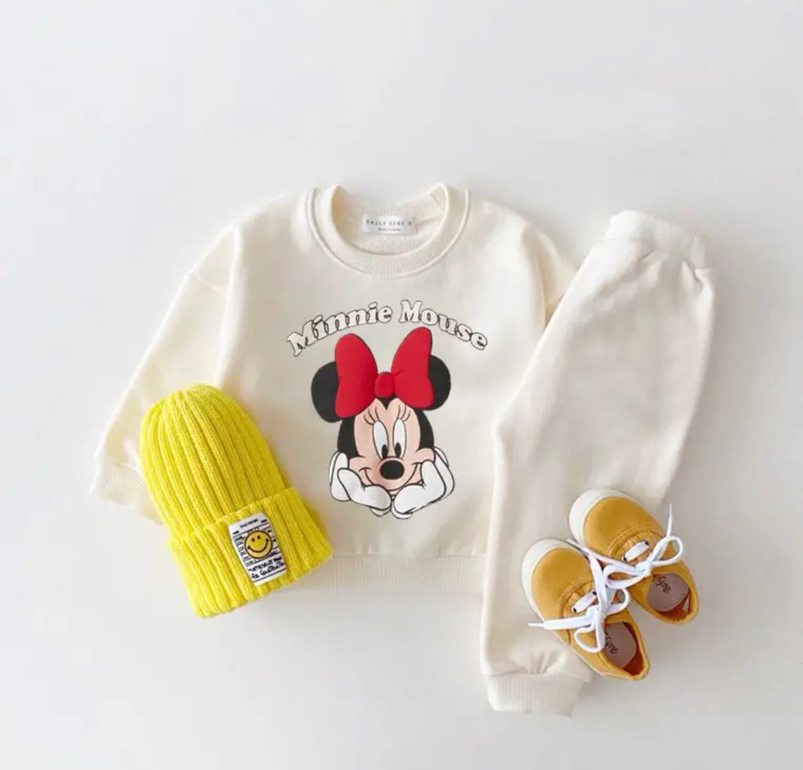 2-Piece Set | Disney Minnie & Mickey Mouse Outfit