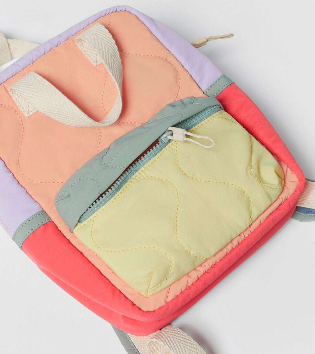 Multi-Coloured Custom Embroidered Backpack