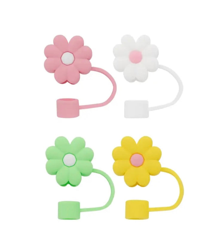 Stanley Quencher Floral Silicone Straw Cover Caps