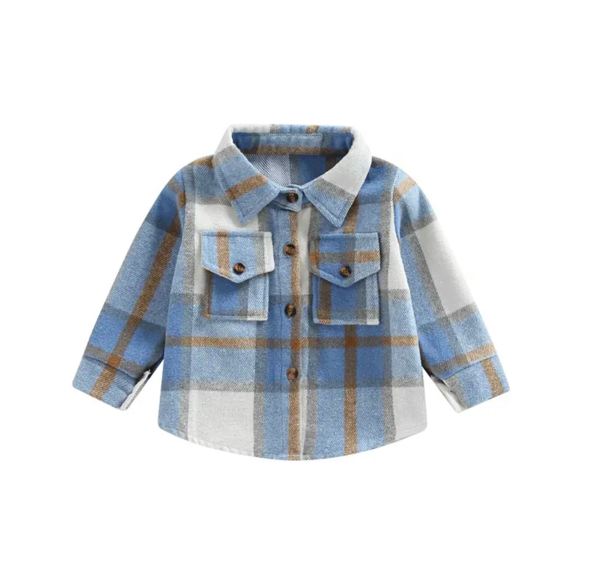 Toddler & Baby Plaid Shirt Spring Jacket