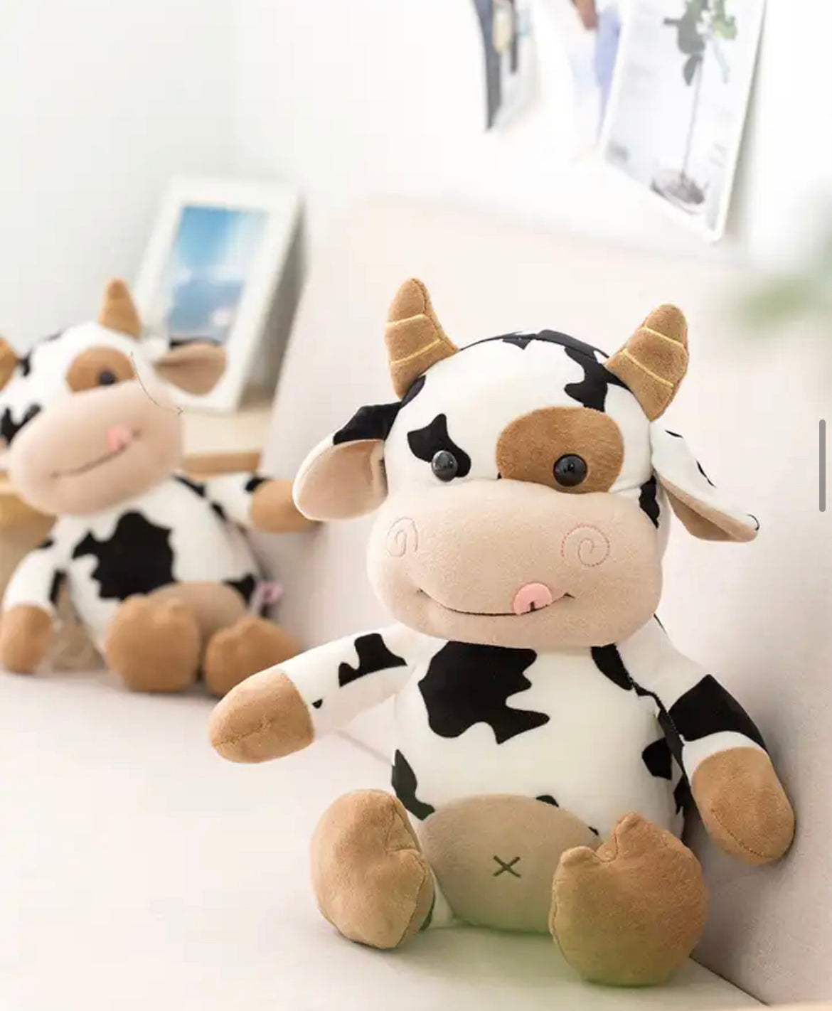Cow Plushie Stuffed Animal