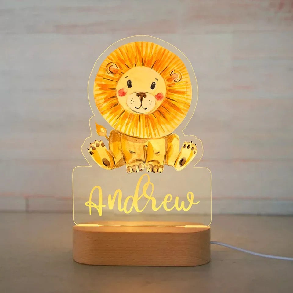 Personalized USB LED Night Light