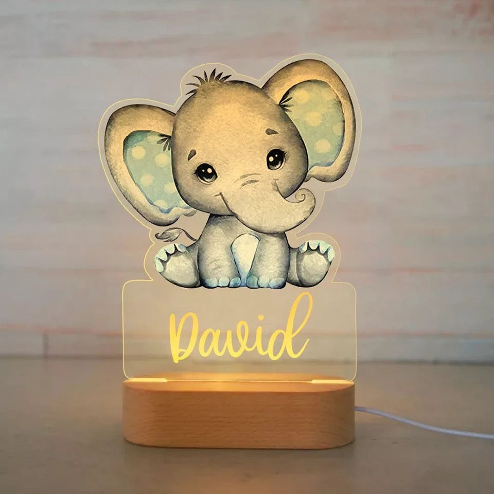 Personalized USB LED Night Light