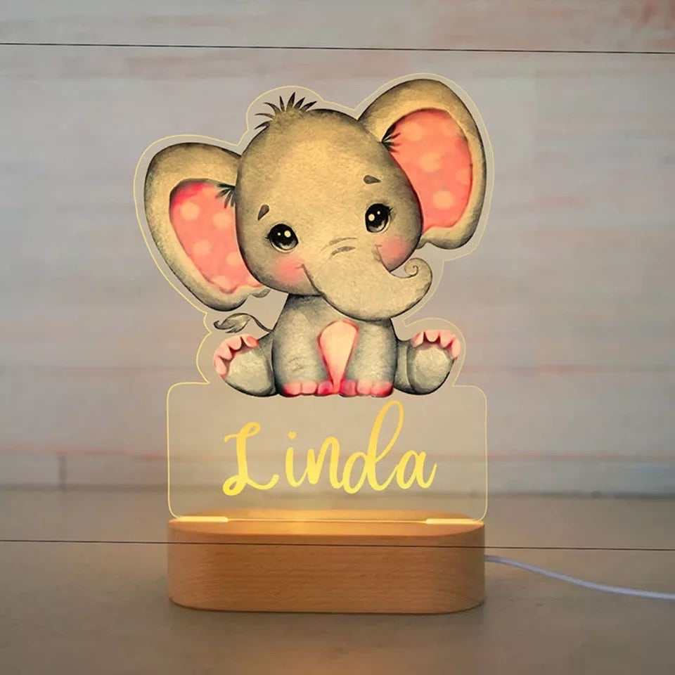 Personalized USB LED Night Light