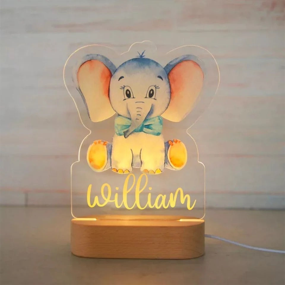 Personalized USB LED Night Light