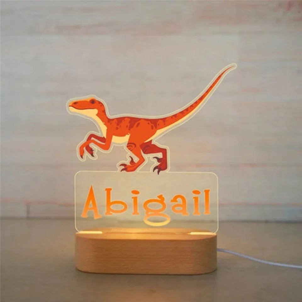 Personalized USB LED Night Light