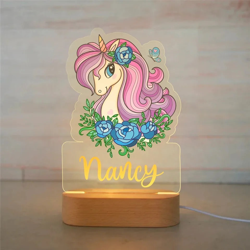 Personalized USB LED Night Light